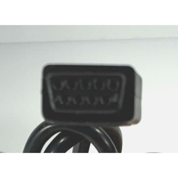 Sega Genesis Controller Extension Black Cable Vintage Authentic Tested - Picture 3 of 4
